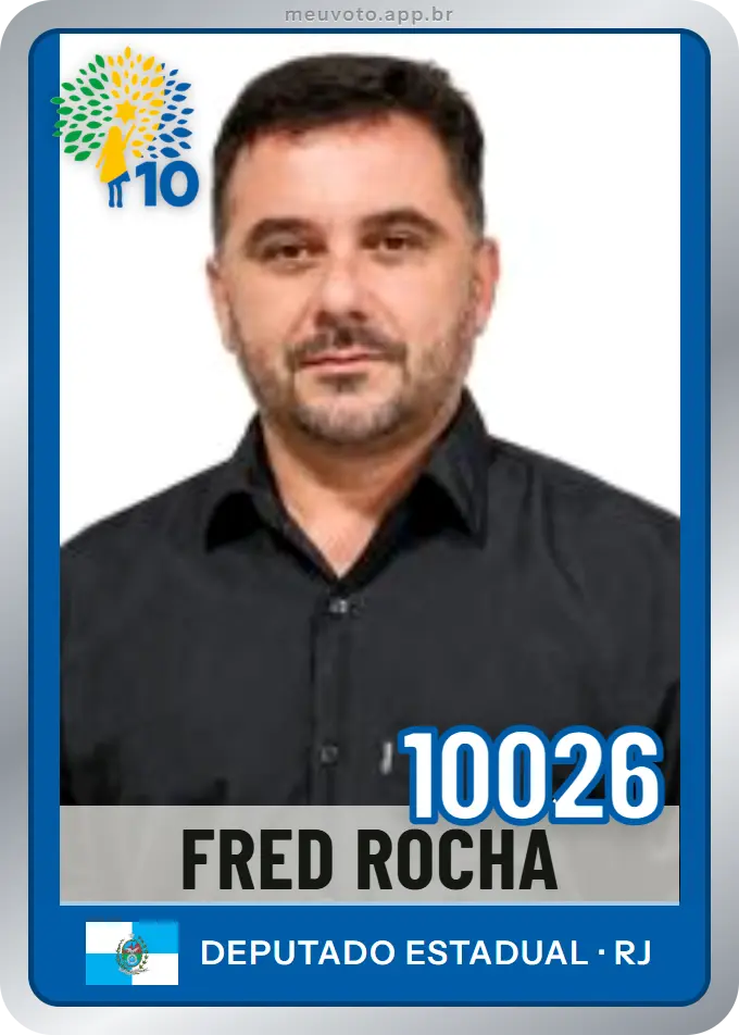 Carta de Fred Rocha, número 10026, Republicanos