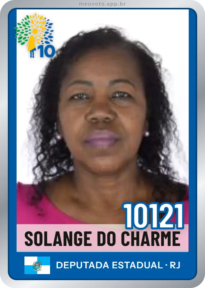 Carta de Solange do Charme, número 10121, Republicanos