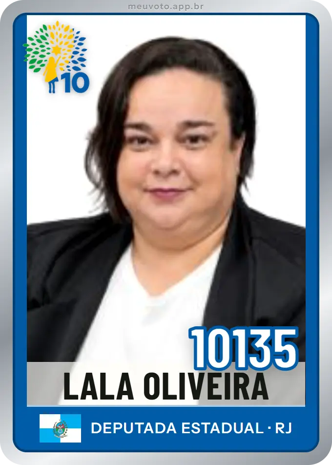 Carta de Lala Oliveira, número 10135, Republicanos