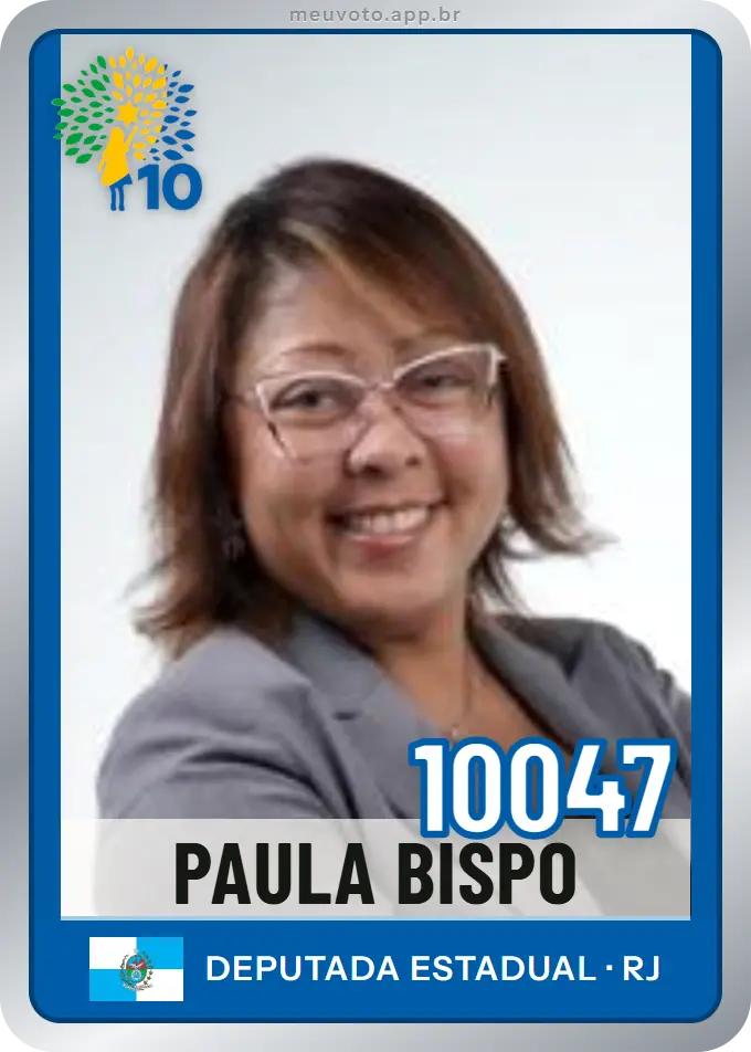 Carta de Paula Bispo, número 10047, Republicanos