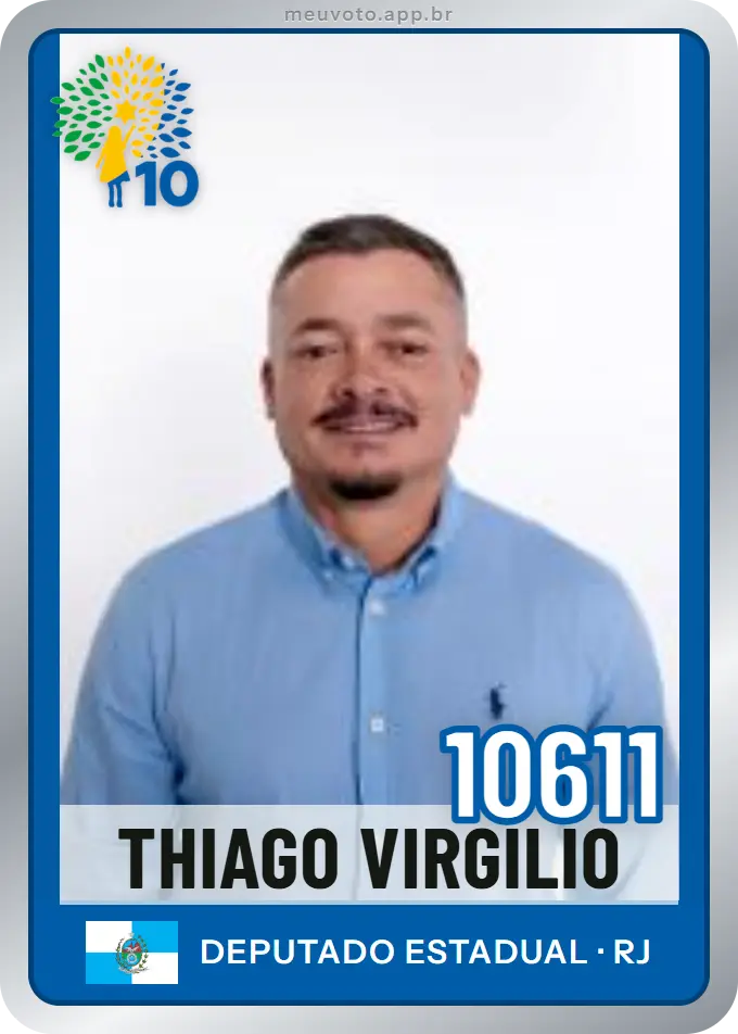 Carta de Thiago Virgílio, número 10611, Republicanos