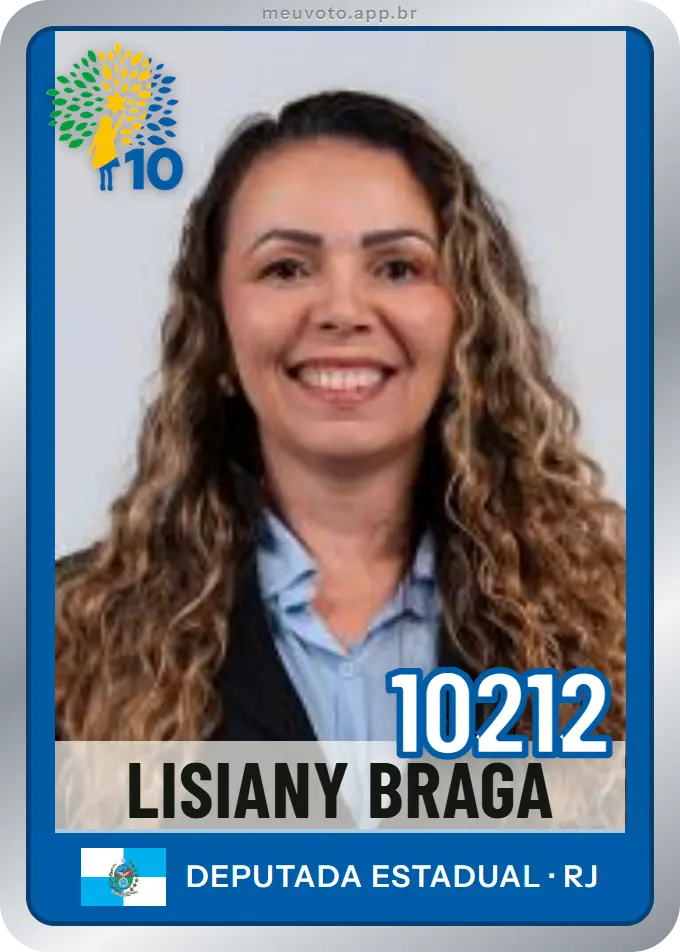 Carta de Lisiany Braga, número 10212, Republicanos