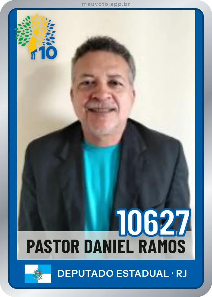 Carta de Pastor Daniel Ramos, número 10627, Republicanos