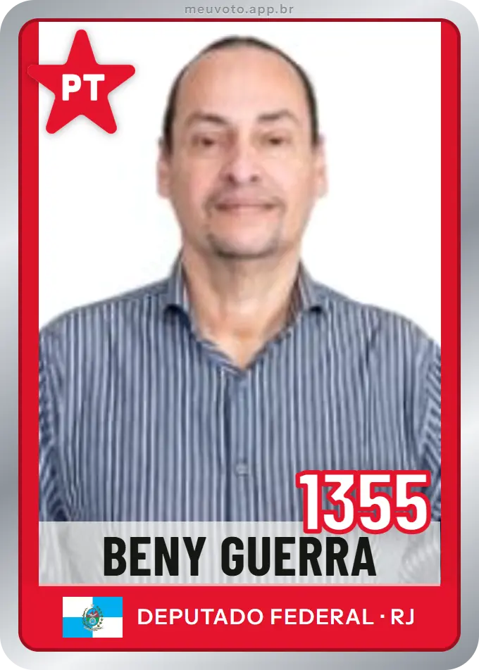 Carta de Beny Guerra, número 1355, PT