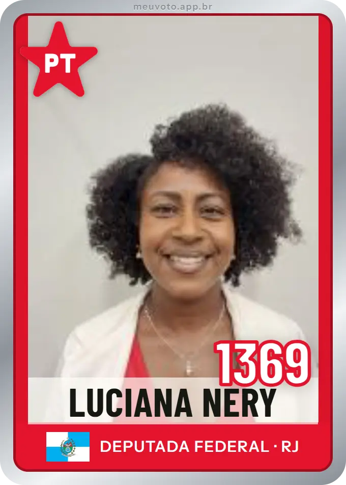 Carta de Luciana Nery, número 1369, PT