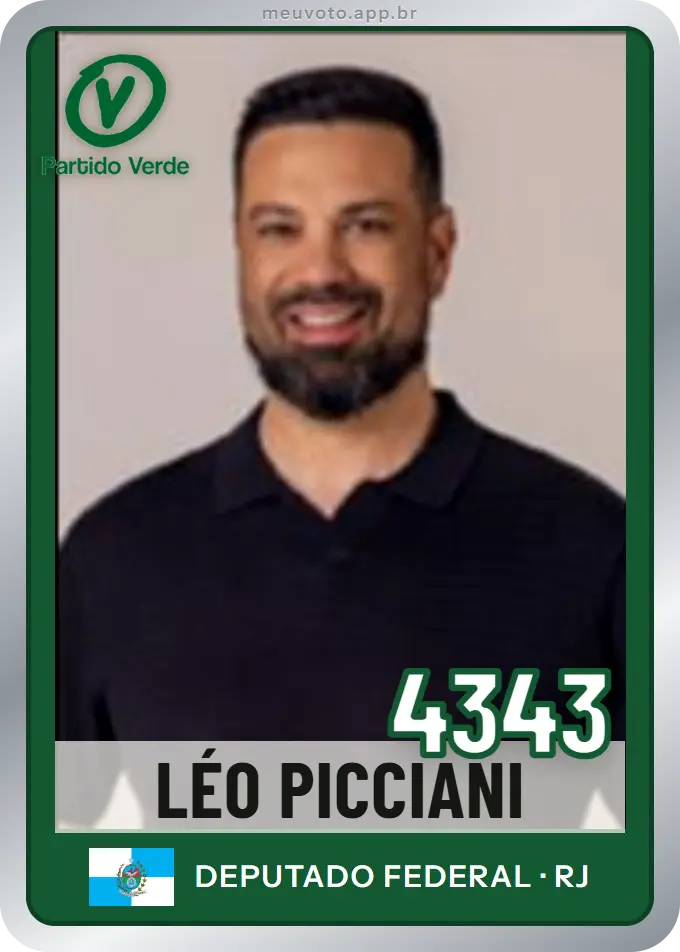 Carta de Léo Picciani, número 4343, PV