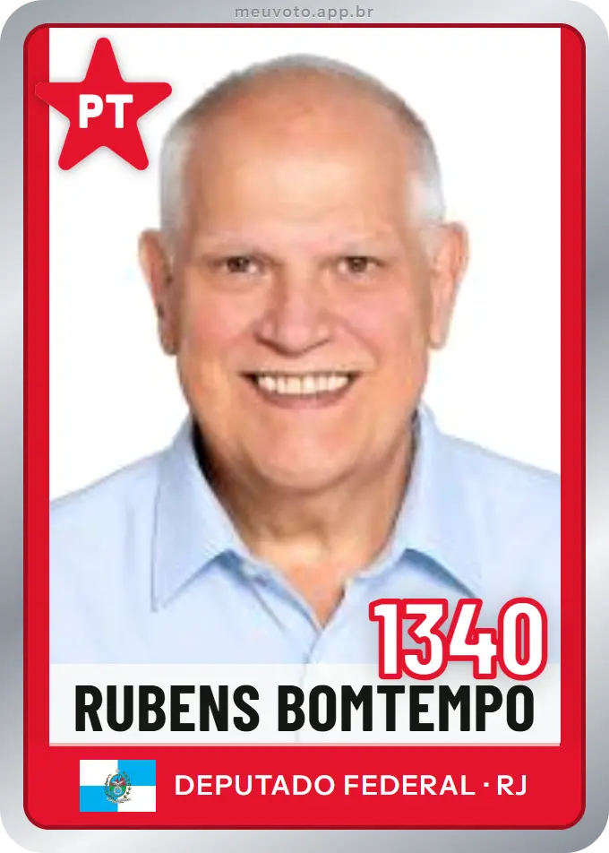 Carta de Rubens Bomtempo, número 1340, PT