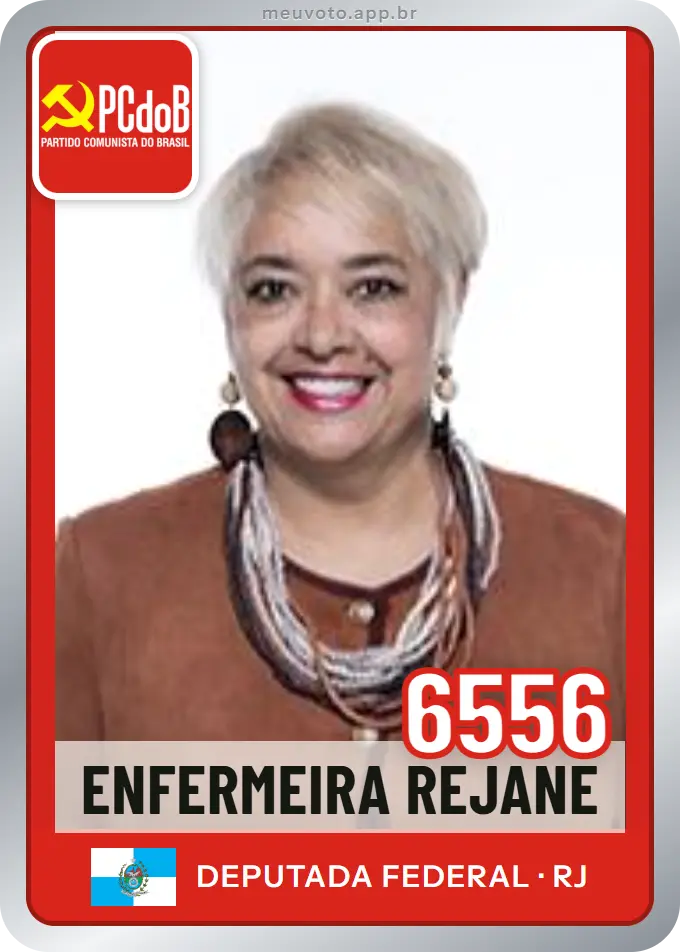 Carta de Enfermeira Rejane, número 6556, PCdoB