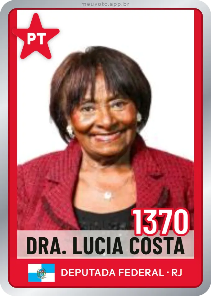 Carta de Dra. Lucia Costa, número 1370, PT
