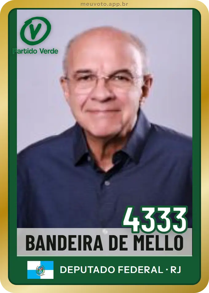 Carta de Bandeira de Mello, número 4333, PV