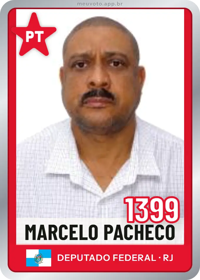 Carta de Marcelo Pacheco, número 1399, PT