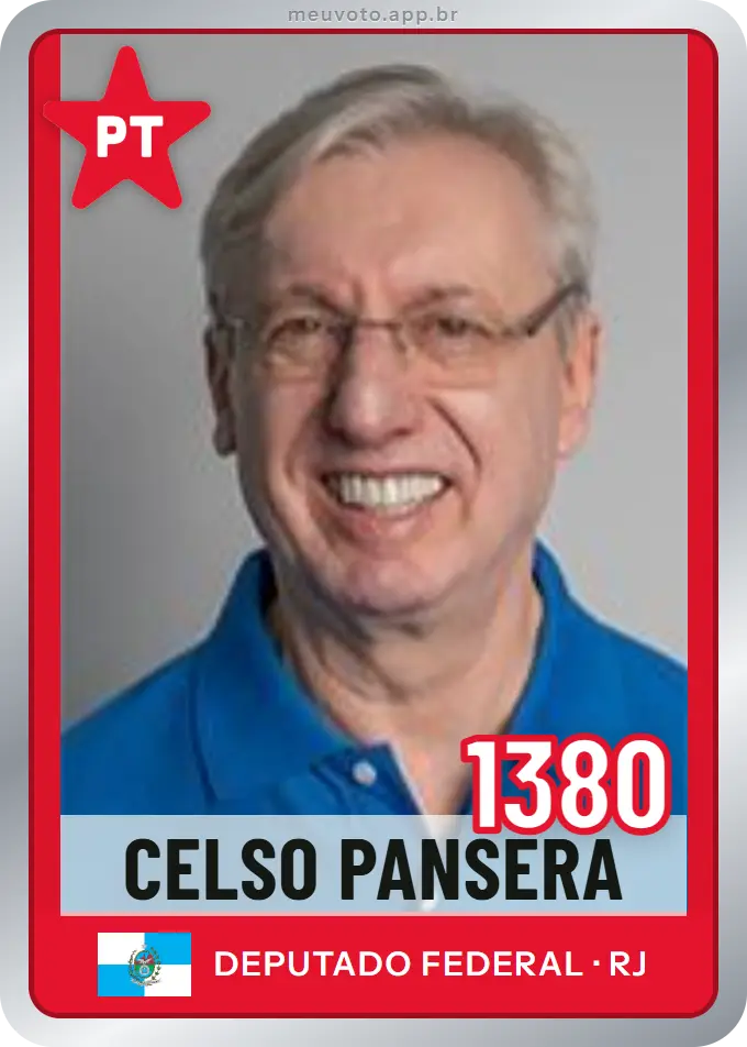 Carta de Celso Pansera, número 1380, PT