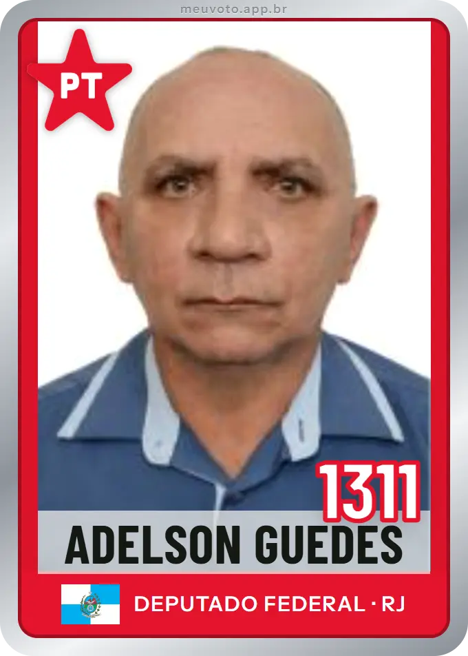 Carta de Adelson Guedes, número 1311, PT