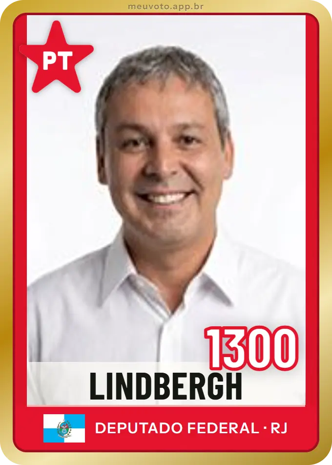 Carta de Lindbergh, número 1300, PT