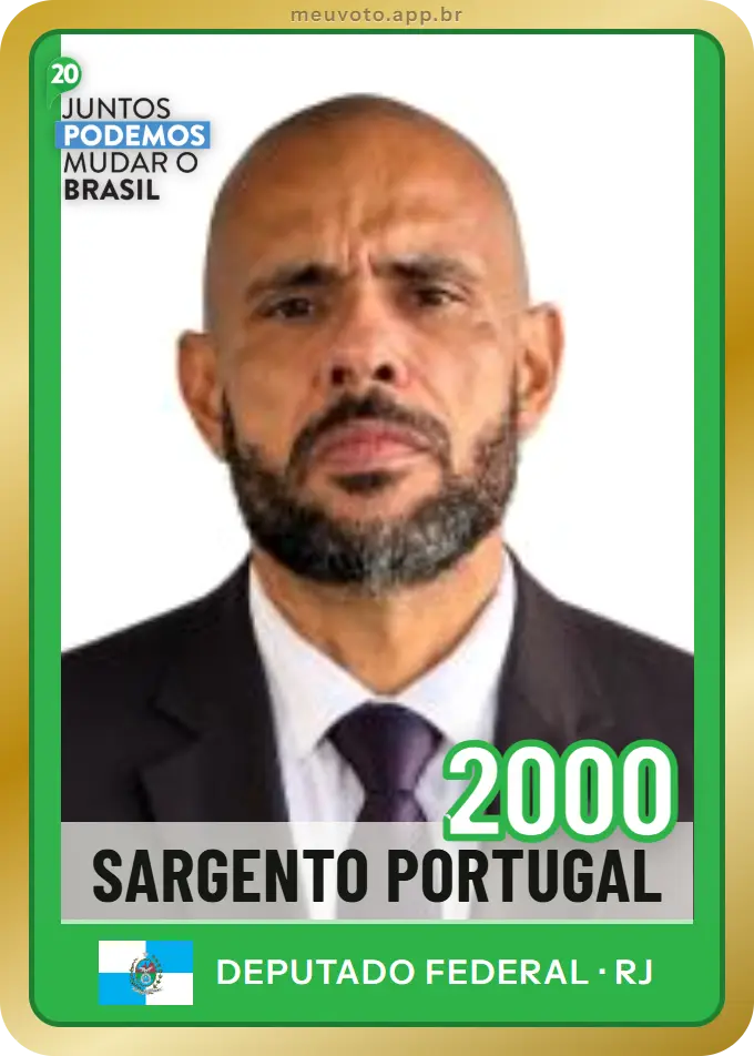 Carta de Sargento Portugal, número 2000, Podemos