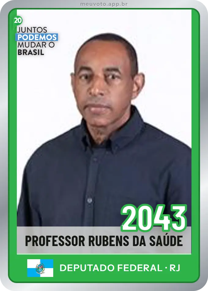 Carta de Professor Rubens da Saúde, número 2043, Podemos