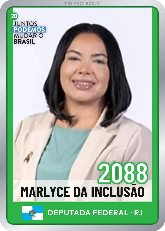 Carta de Marlyce da Inclusão, número 2088, Podemos