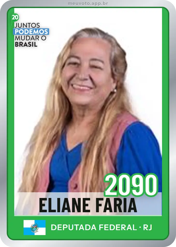 Carta de Eliane Faria, número 2090, Podemos
