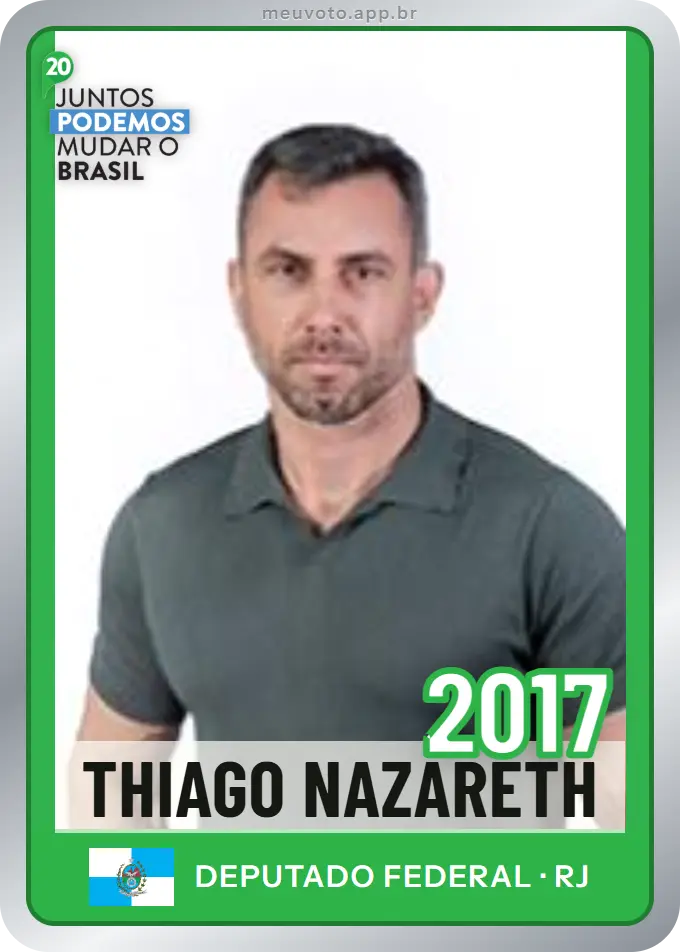 Carta de Thiago Nazareth, número 2017, Podemos