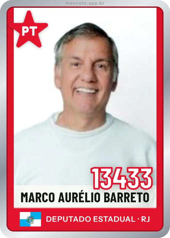 Carta de Marco Aurélio Barreto, número 13433, PT