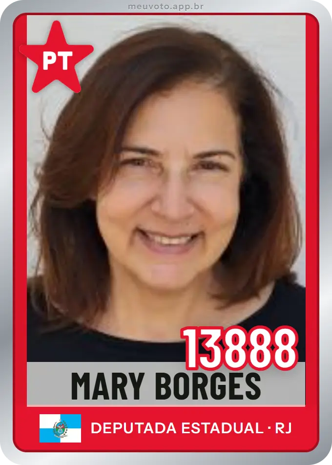 Carta de Mary Borges, número 13888, PT