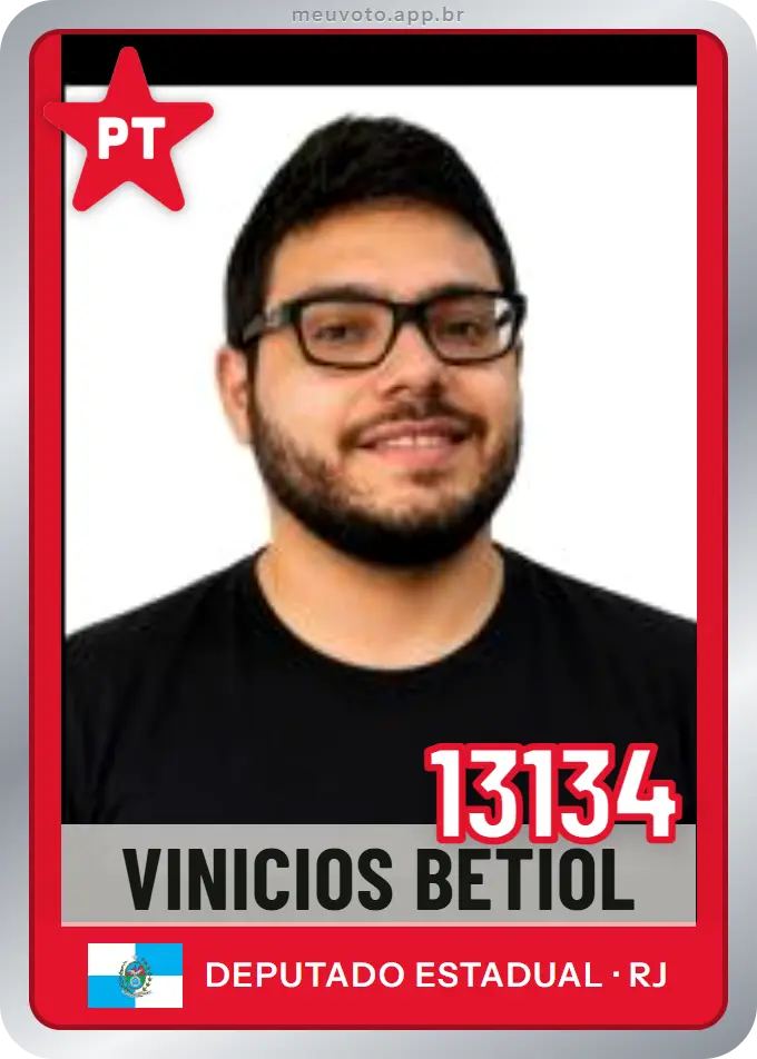 Carta de Vinicios Betiol, número 13134, PT