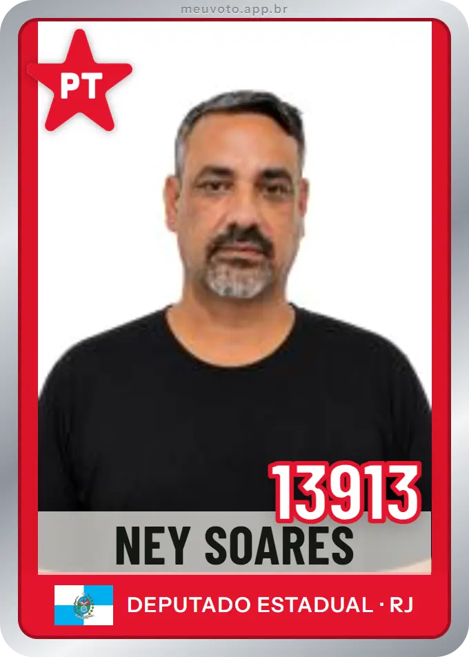 Carta de Ney Soares, número 13913, PT