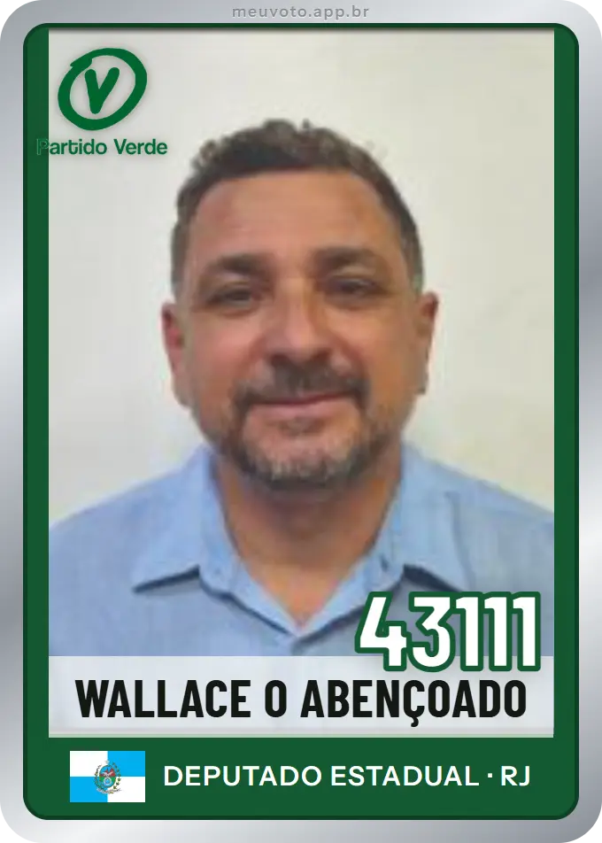 Carta de Wallace O Abençoado, número 43111, PV