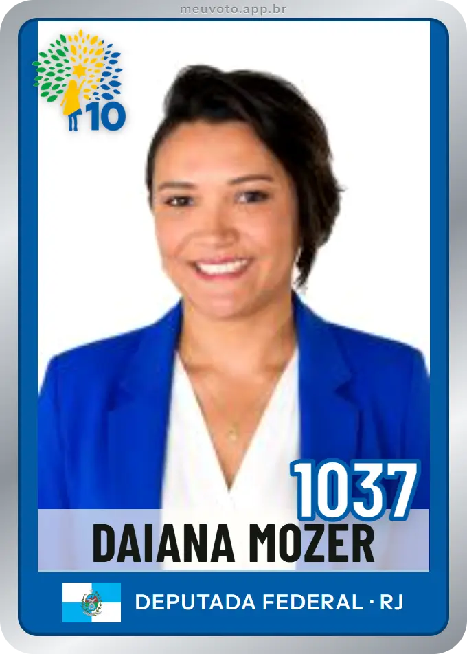 Carta de Daiana Mozer, número 1037, Republicanos