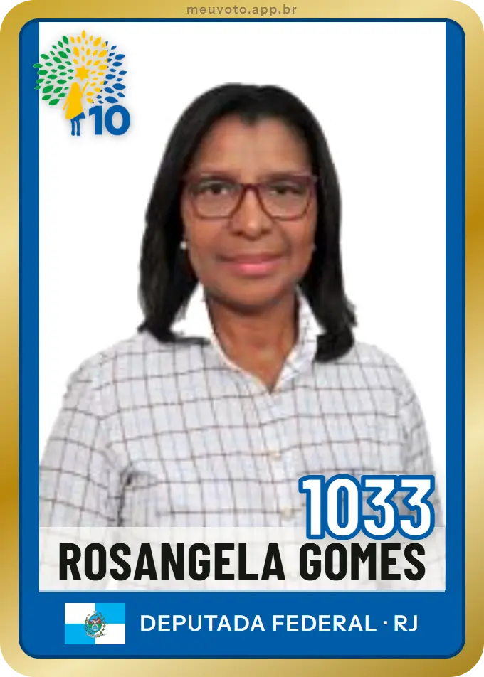 Carta de Rosangela Gomes, número 1033, Republicanos