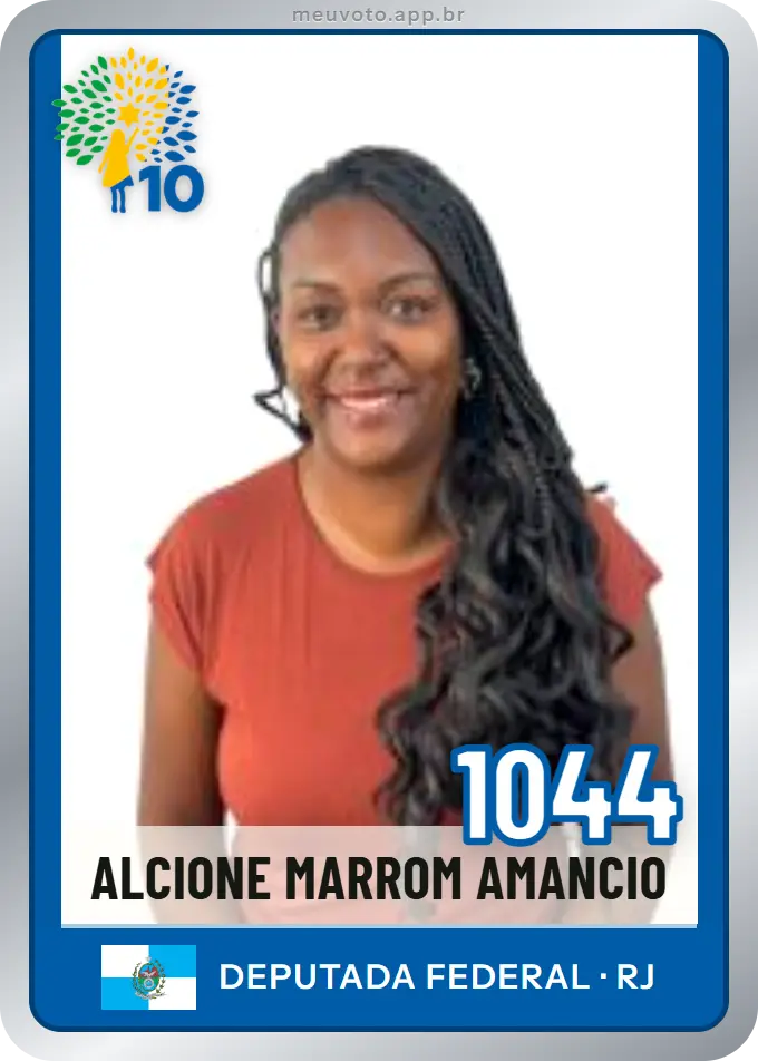 Carta de Alcione Marrom Amancio, número 1044, Republicanos