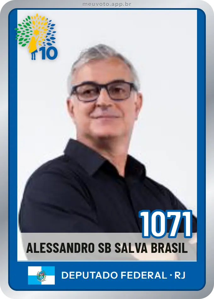 Carta de Alessandro Sb Salva Brasil, número 1071, Republicanos