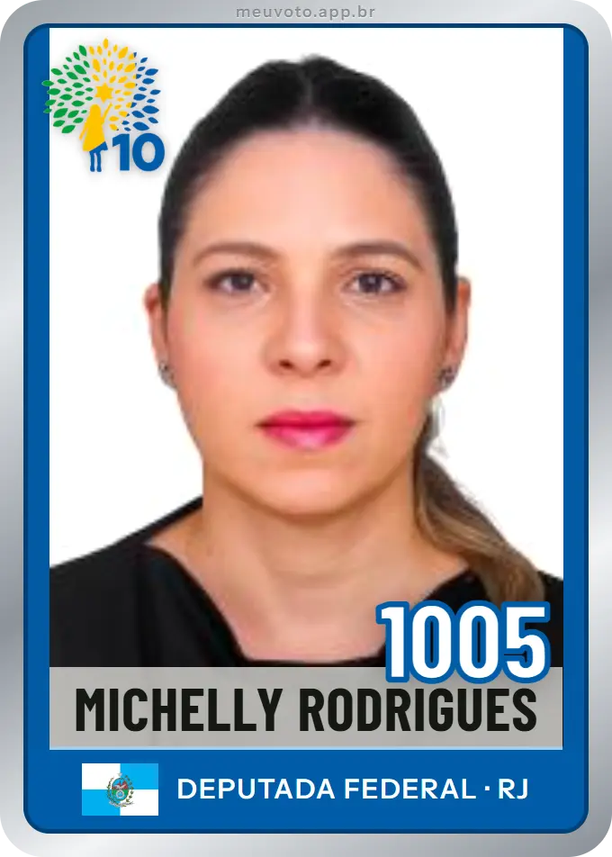 Carta de Michelly Rodrigues, número 1005, Republicanos