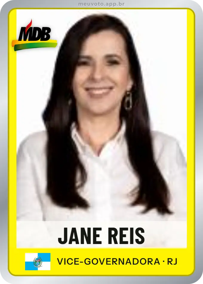 Carta de Jane Reis, MDB