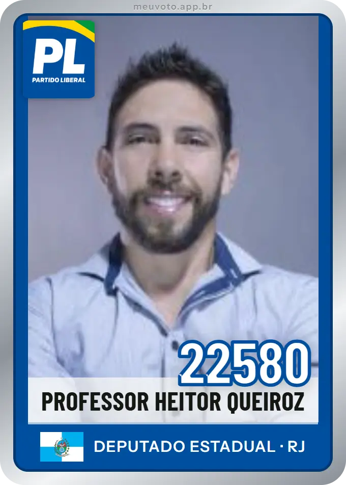 Carta de Professor Heitor Queiroz, número 22580, PL