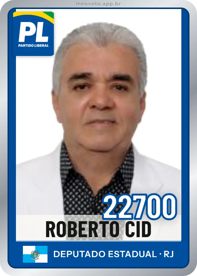 Carta de Roberto Cid, número 22700, PL