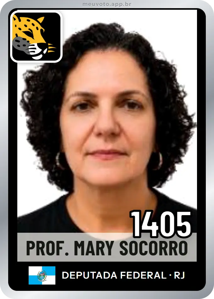 Carta de Prof. Mary Socorro, número 1405, Missão