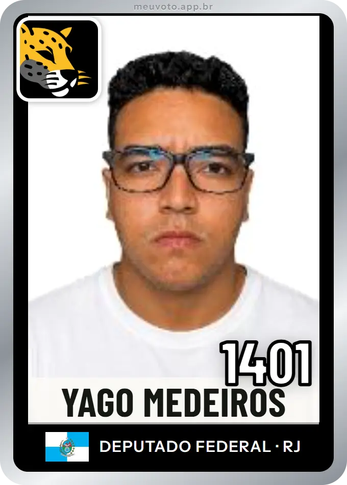Carta de Yago Medeiros, número 1401, Missão