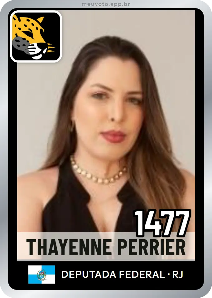 Carta de Thayenne Perrier, número 1477, Missão