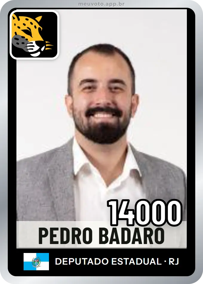 Carta de Pedro Badaró, número 14000, Missão