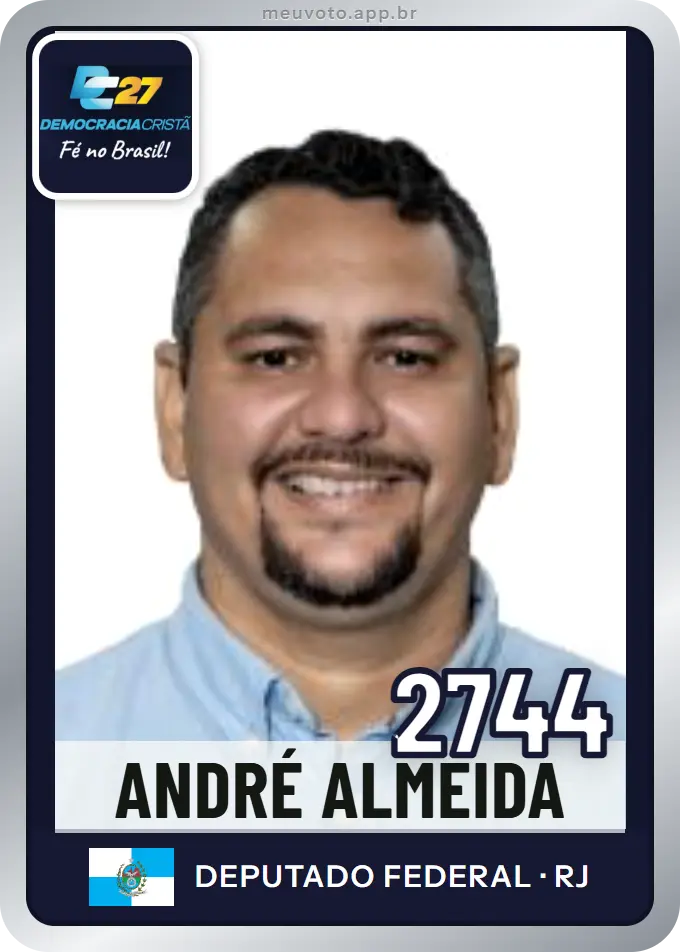 Carta de André Almeida, número 2744, DC