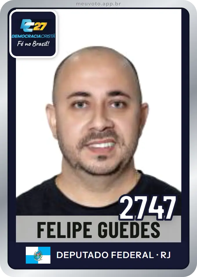 Carta de Felipe Guedes, número 2747, DC