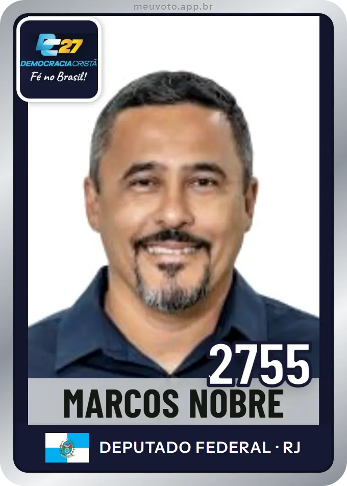 Carta de Marcos Nobre, número 2755, DC