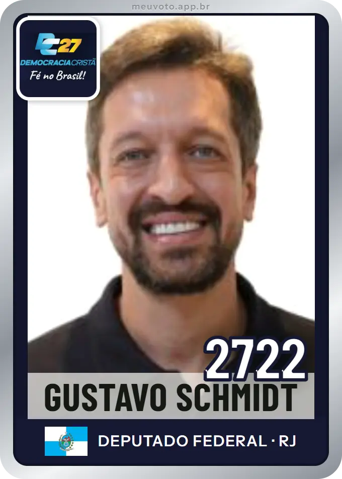 Carta de Gustavo Schmidt, número 2722, DC
