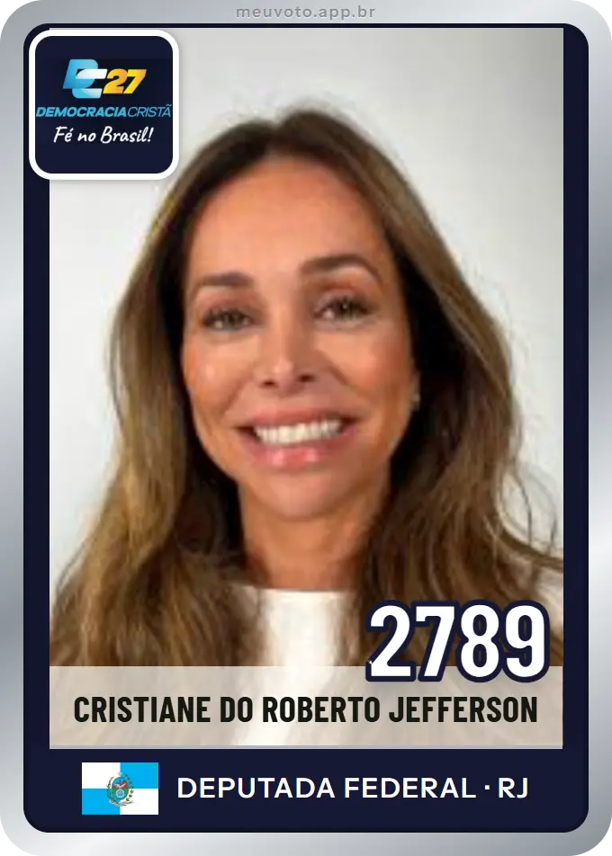 Carta de Cristiane do Roberto Jefferson, número 2789, DC