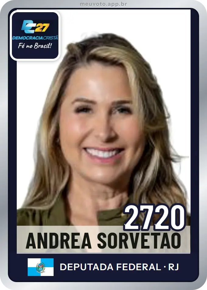 Carta de Andrea Sorvetão, número 2720, DC