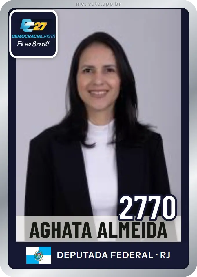 Carta de Aghata Almeida, número 2770, DC