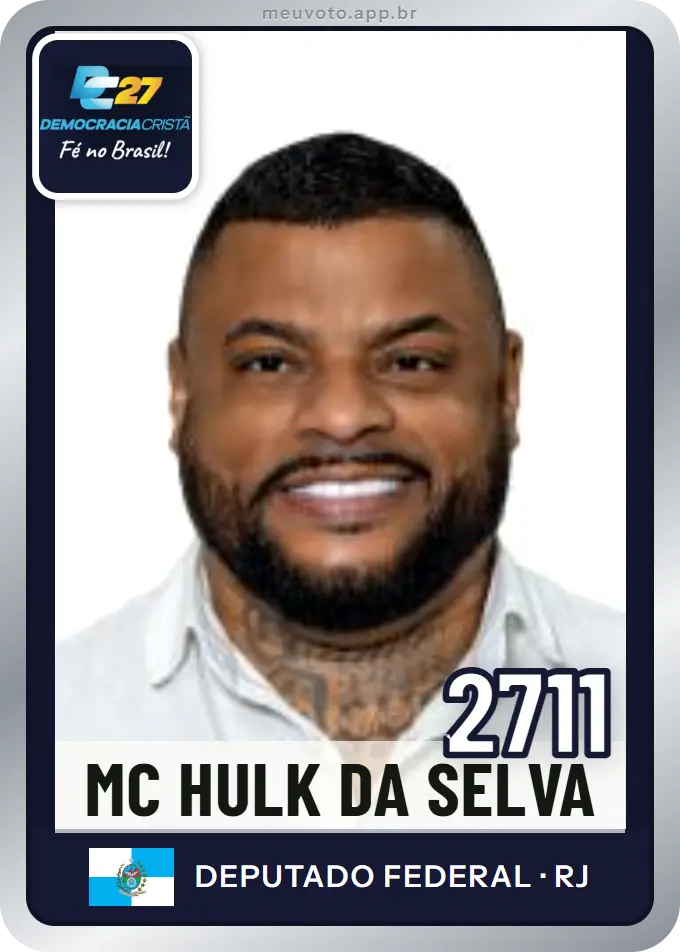 Carta de Mc Hulk da Selva, número 2711, DC
