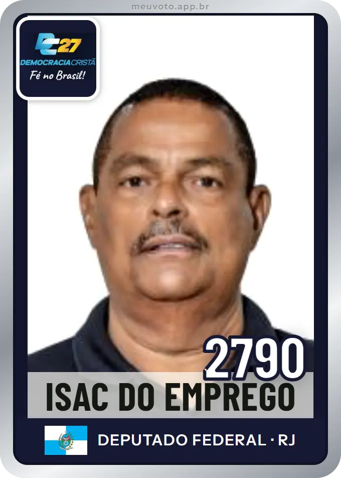 Carta de Isac do Emprego, número 2790, DC