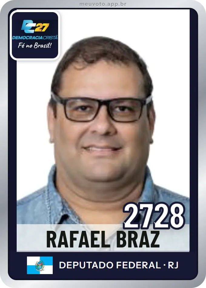 Carta de Rafael Braz, número 2728, DC